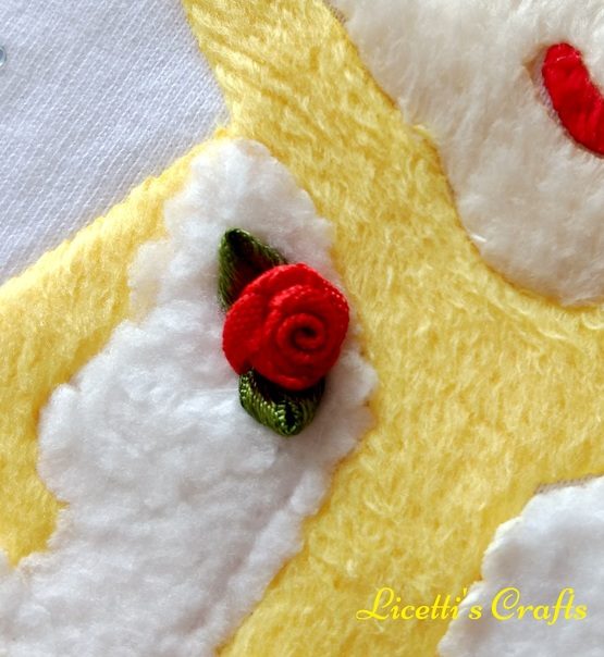 Eetalle flor solapa para camiseta