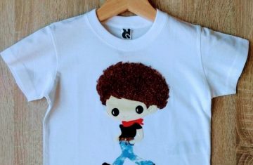 Camiseta personalizada niño hecha a mano
