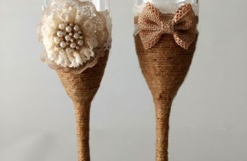 Copas brindis vintage hechas a mano