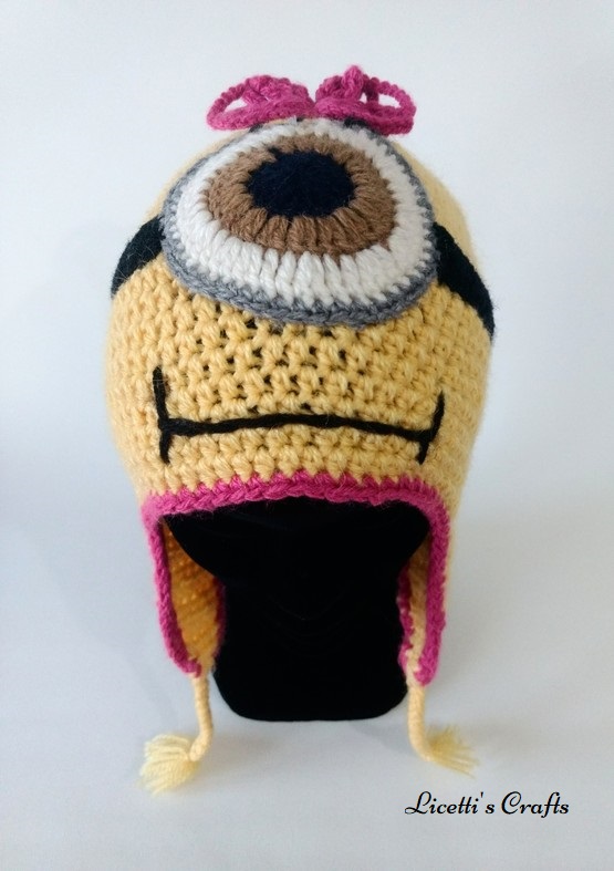 Gorro lana alpaca minion
