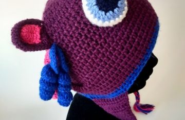 gorro lana alpaca hecho a mano unicornio