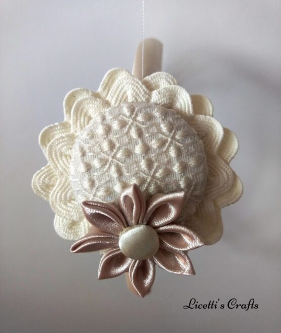 Diadema Trendy color marfil - Imagen 2