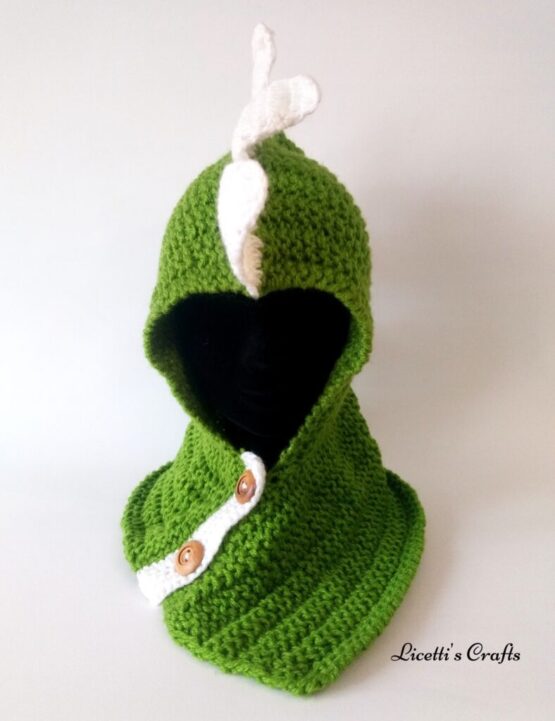 Gorro lana alpaca púas de dragón - Imagen 6