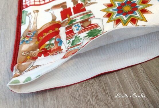 Mochila de cuerdas "Dulce navidad". - Imagen 3