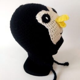 Gorro lana alpaca pingüino