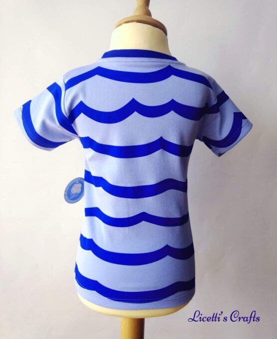 Camiseta manga corta "Tiburón azul" - Imagen 3