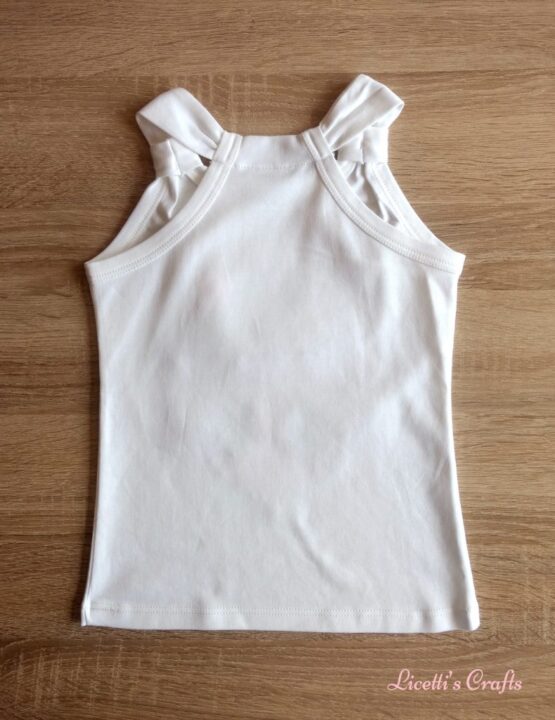 Camiseta de algodón pima en tirante - "Iris" - Imagen 6