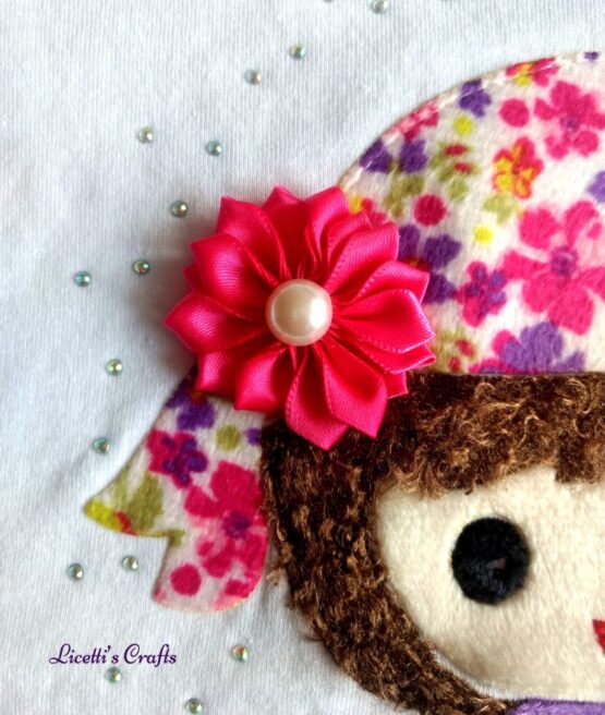 Camiseta customizada para niña "Martina" - Imagen 3