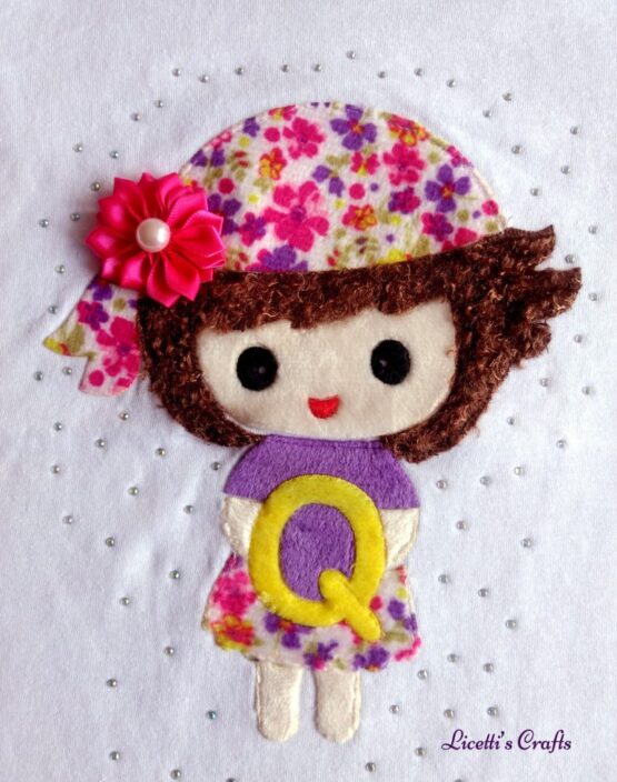 Camiseta customizada para niña "Martina" - Imagen 2