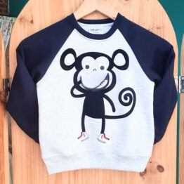 Sudadera "Monito comilón"