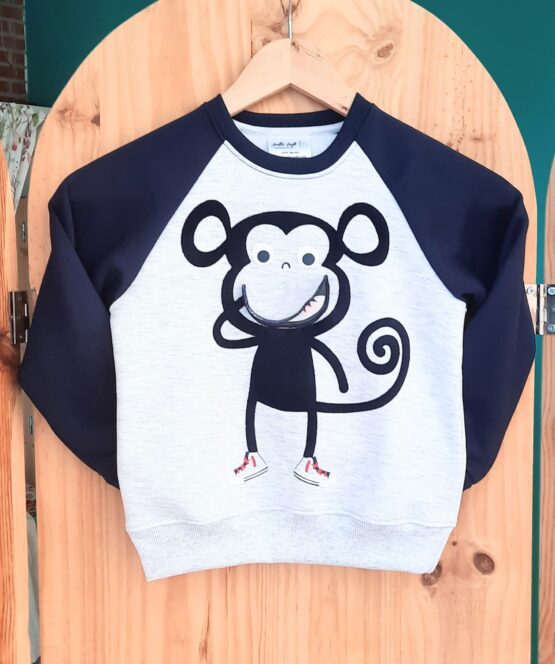 Sudadera "Monito comilón"