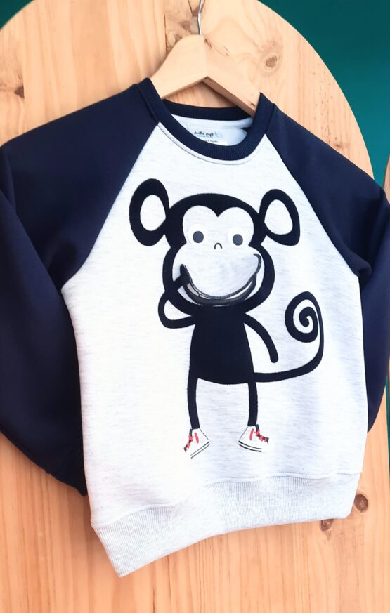 Sudadera "Monito comilón" - Imagen 2