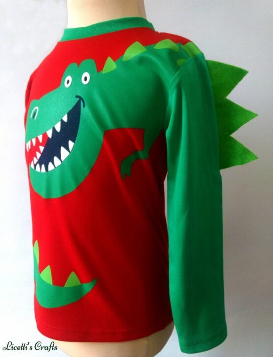 Camiseta manga larga "Dino cresta" - Imagen 2