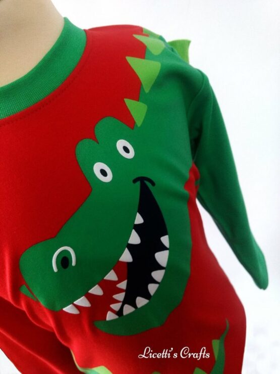 Camiseta manga larga "Dino cresta" - Imagen 3