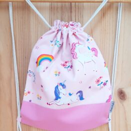 Mochila de cuerdas "Unicornio grande"