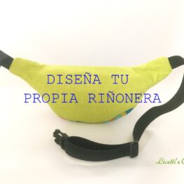 Diseña tu propia riñonera de algodón