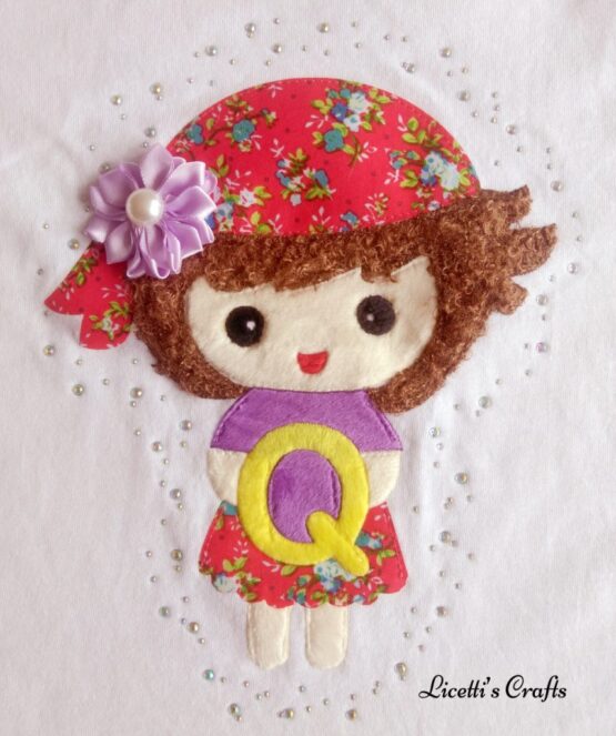 Camiseta customizada para niña "Martina Red" - Imagen 2