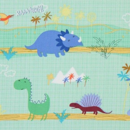 Mochila infantil con cordones "Dinosaurios divertidos" - Imagen 2