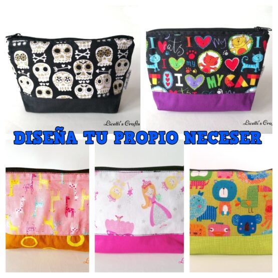 diseñatu propio neceser hecho a mano