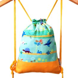 mochila cuerdas infantil dinosaurio jurásico