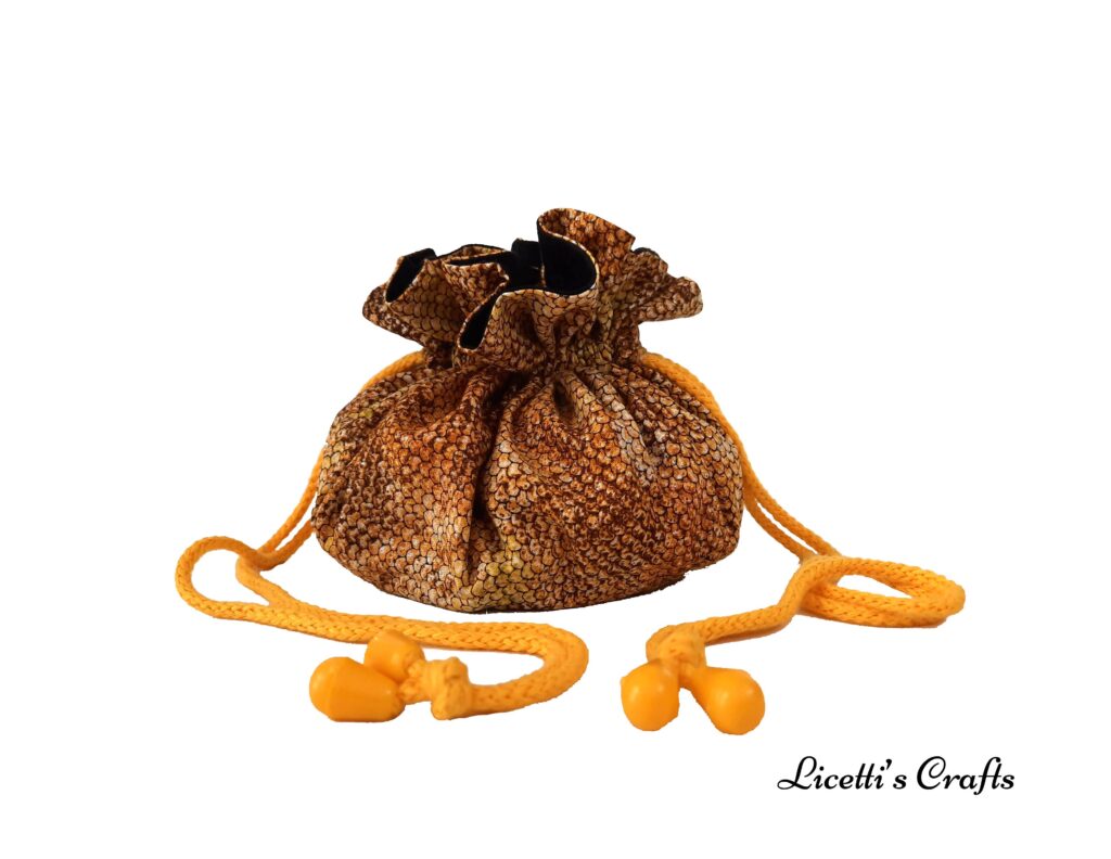 bolsa dados rol escamas de dragón