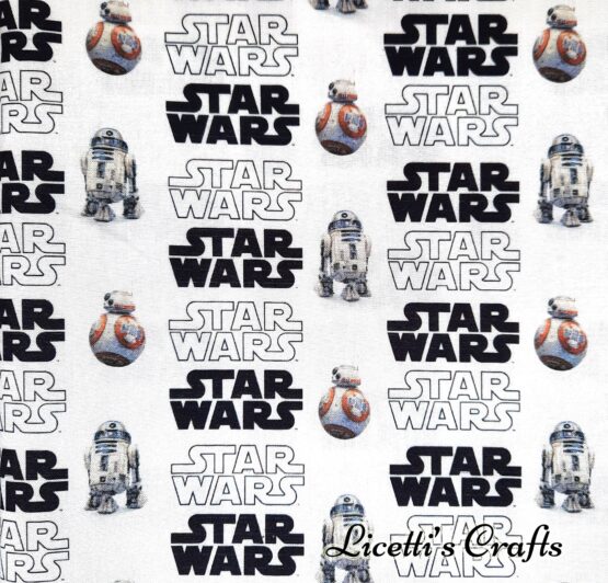 tela droides star wars para regalos personalizados