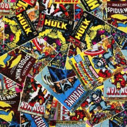 Tela portadas marvel comics vintage