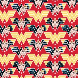 tela wonder woman algodón americano