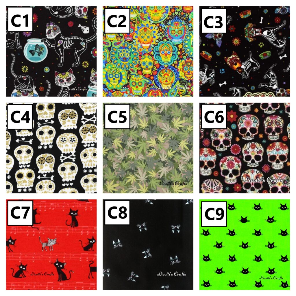 Telas calaveras