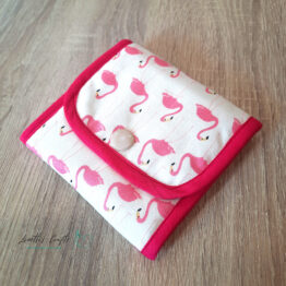 Neceser porta compresas flamenco rosa
