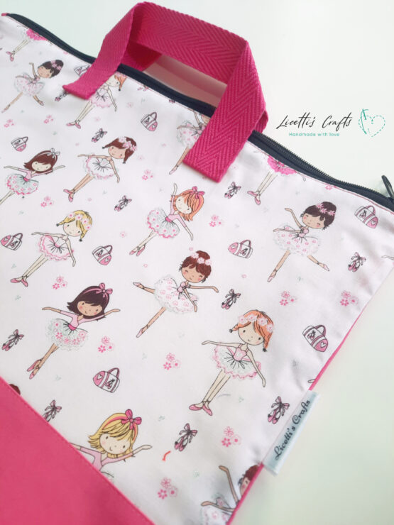 bolsa porta documentos bailarina