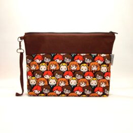 Bolso de mano clutch harry potter caritas kawaii