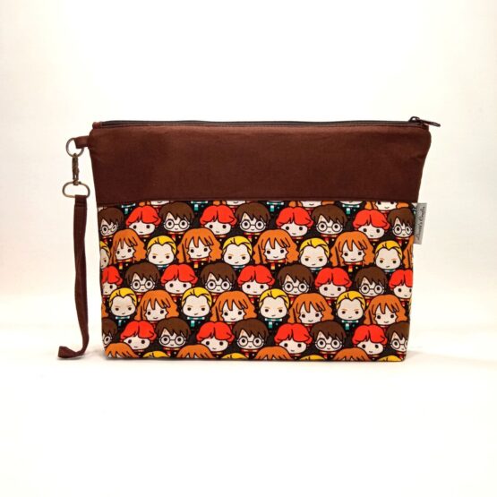 Bolso de mano clutch harry potter caritas kawaii