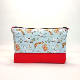 Estuche grande gryffindor casa hogwarts rojo