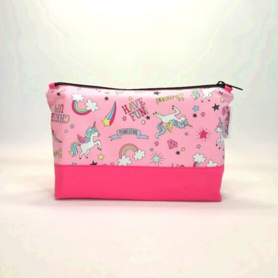 Estuche grande unicornio fucsia
