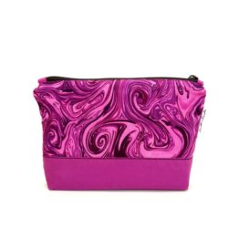 Estuche neceser marmol morado