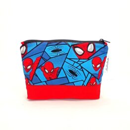 Estuche neceser spiderman viñetas