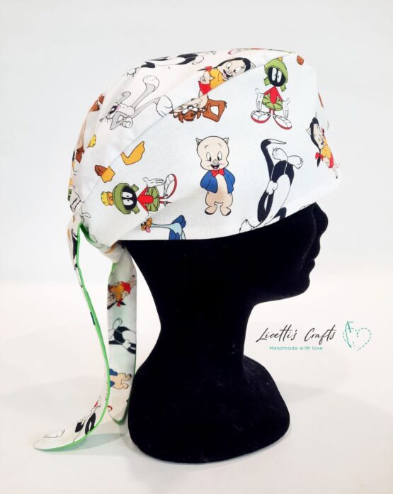 gorro sanitario enfermeria looney tunes