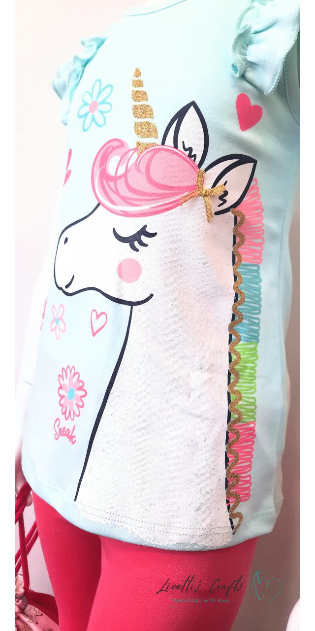 camiseta unicornio algodon pima peruano