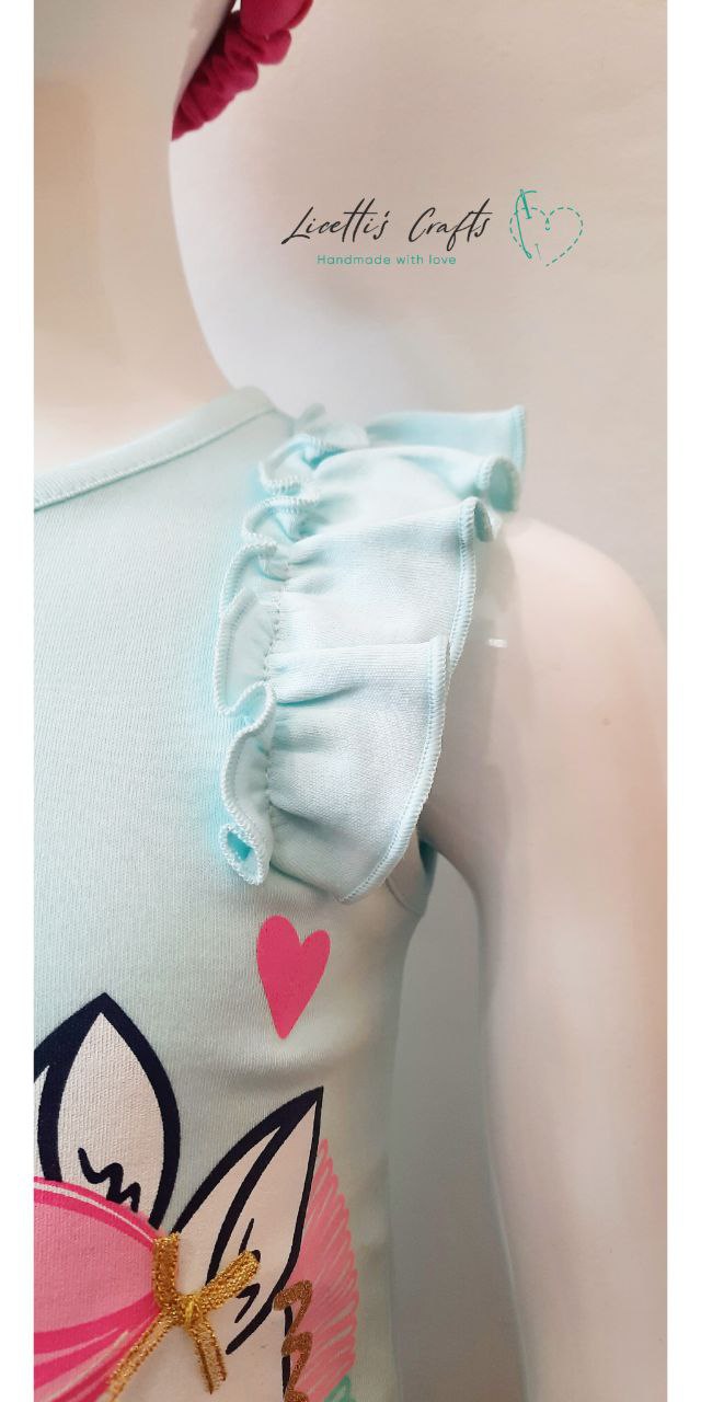 volante camiseta unicornio algodon pima peruano