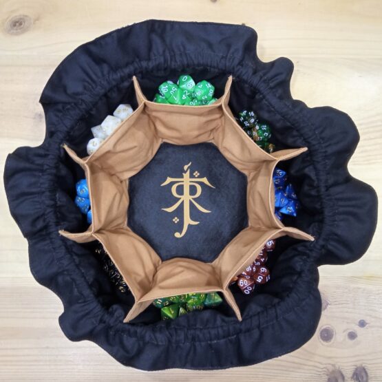 Bolsa gigante para dados tolkien