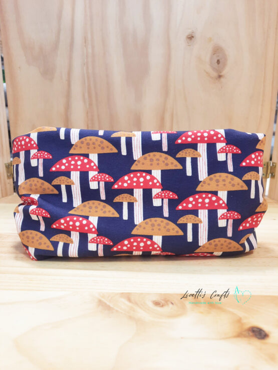 Braga de cuello reversible "Setas del bosque"