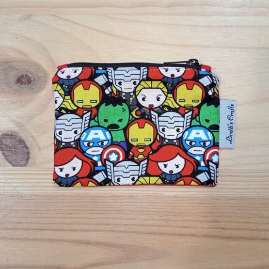 Cartera monedero avengers kawaii