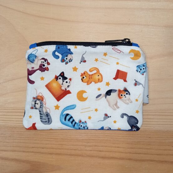 Cartera monedero gatos divertidos 2