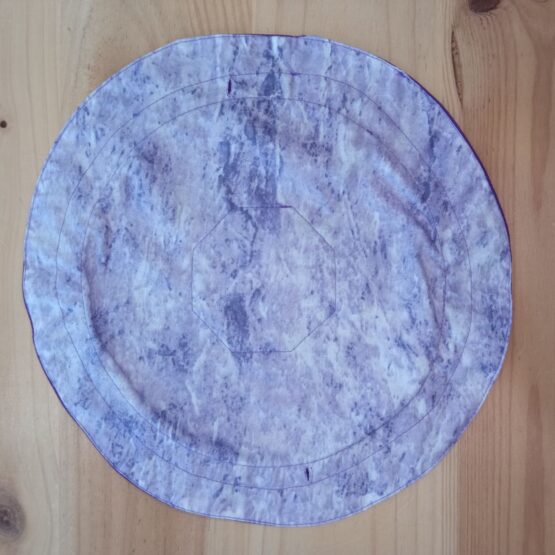Tela marmol morado para bolsa de dados