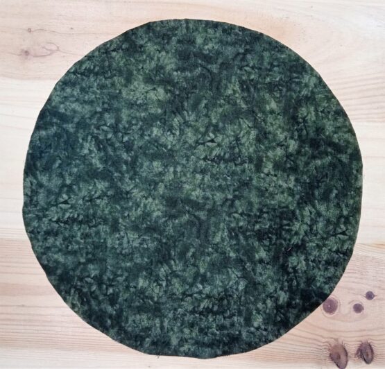 Tela para bolsa de dados tejido niebla verde oscuro