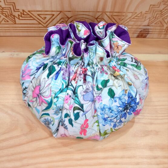 Bolsa de dados tela flores