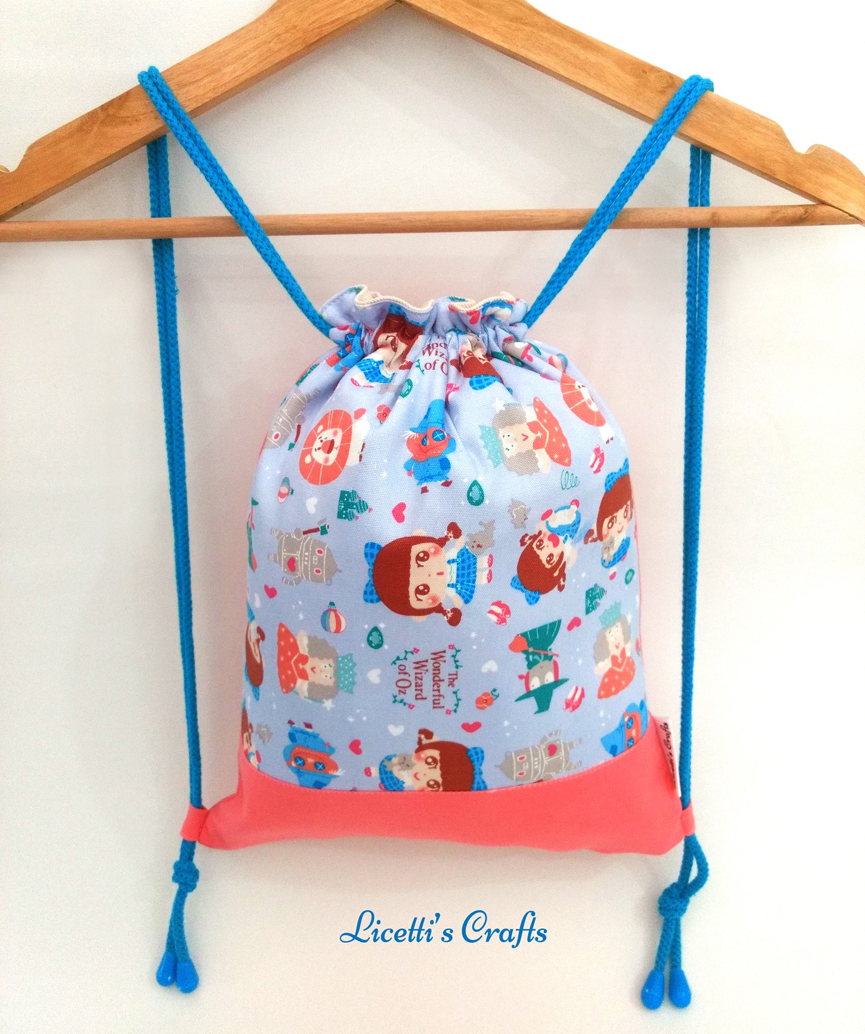 Mochila cuerdas mago de oz