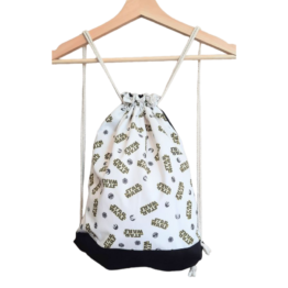 Mochila grande cuerdas tela "Símbolos Star Wars"
