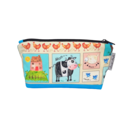 estuche pequeño animales granja